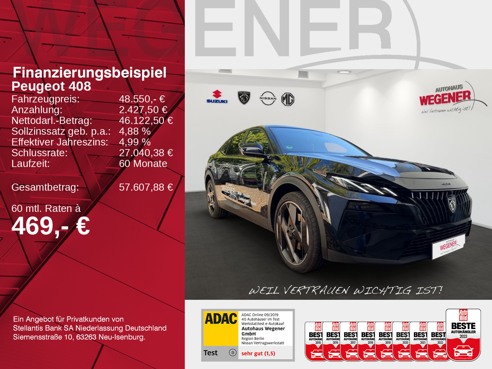 Peugeot 408 GT Exclusive Plug-In Hybrid 240 e-DSC7