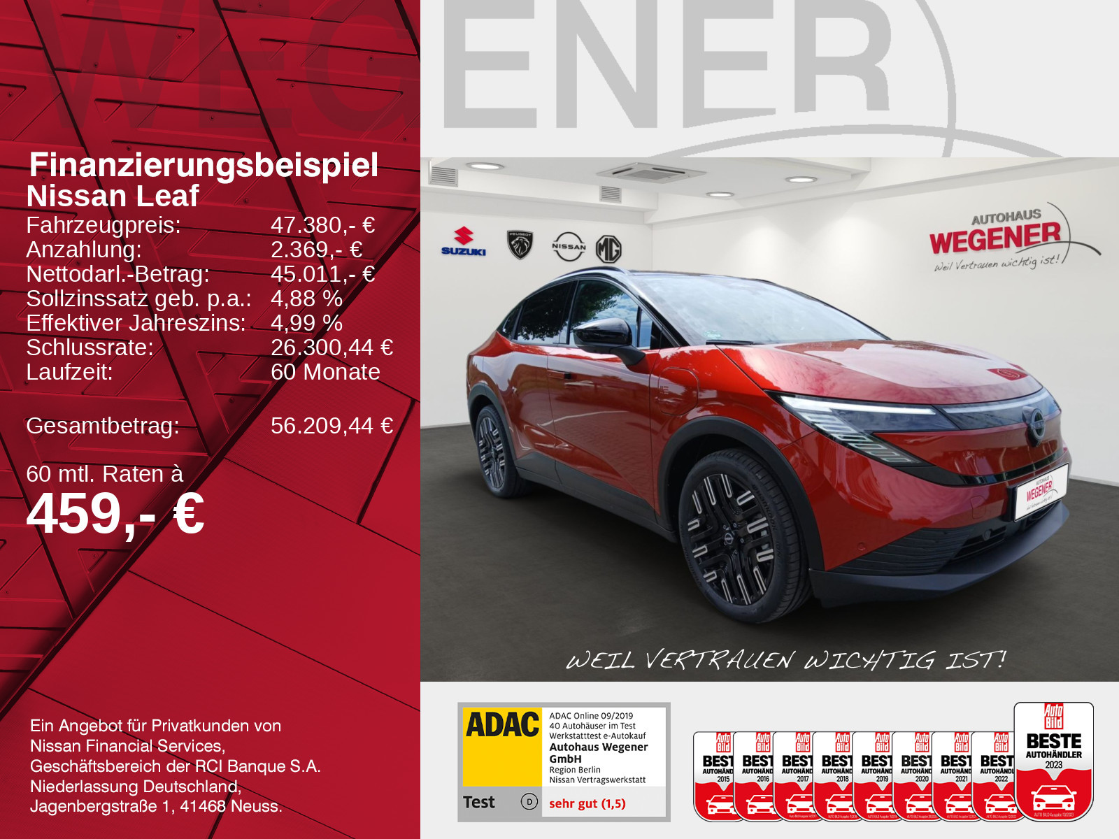 Nissan Leaf 75 kWh Evolve