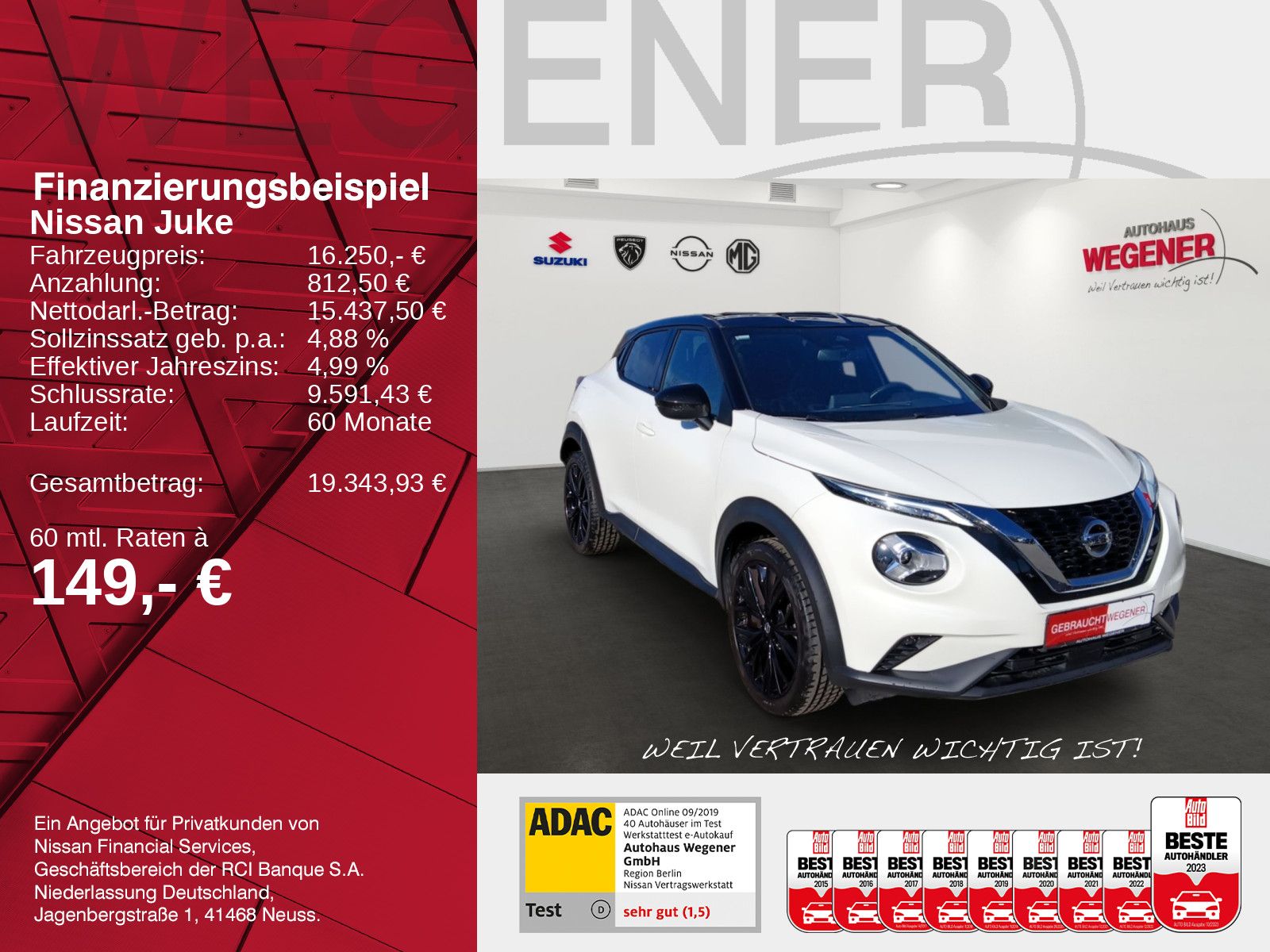 NISSAN JUKE 1.0 DIG-T 6MT Enigma Navi*CarPlay*beh WSS