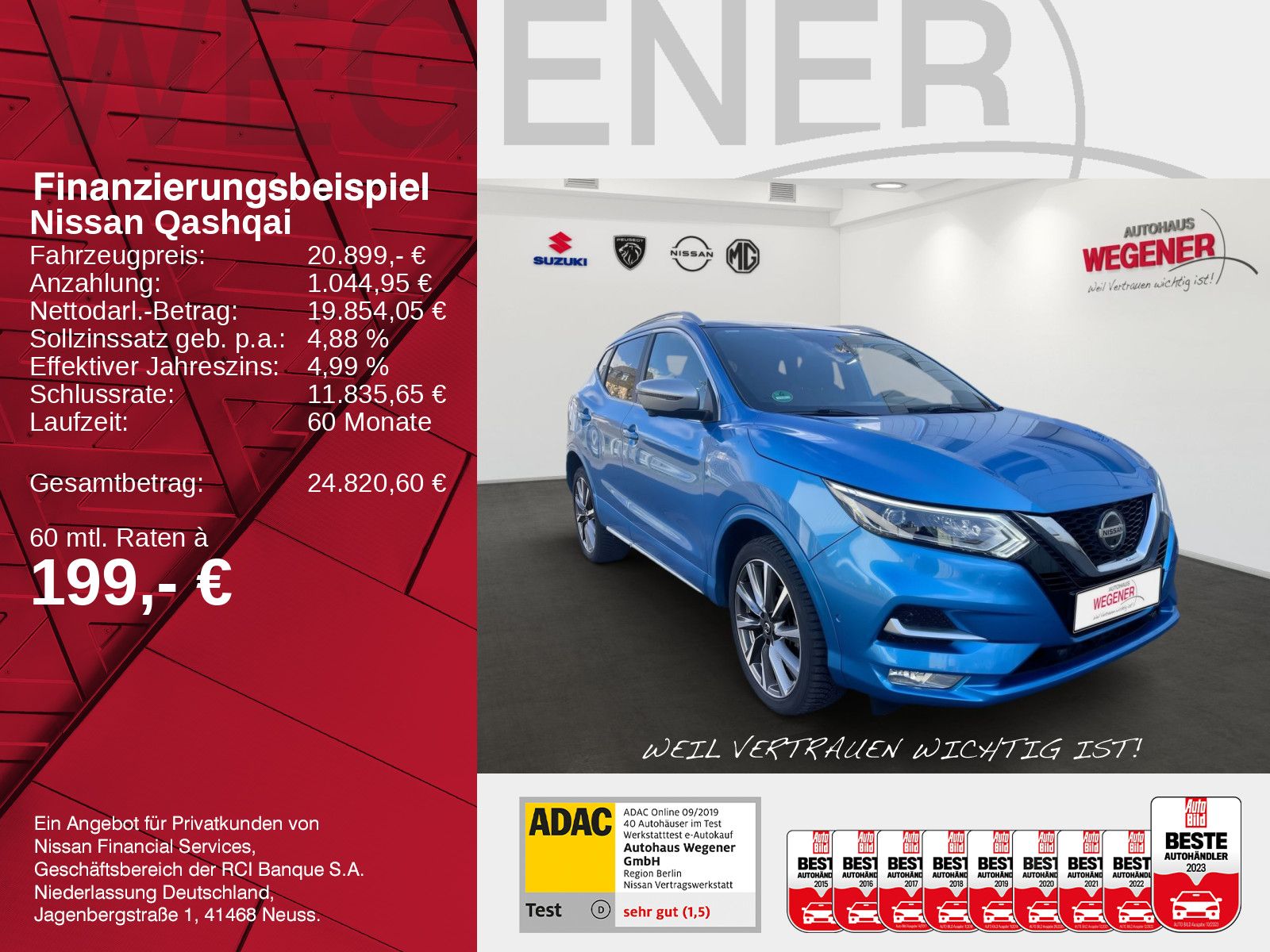 NISSAN Qashqai 1.3 TEKNA Autom.*Navi*Winterpaket*Pano