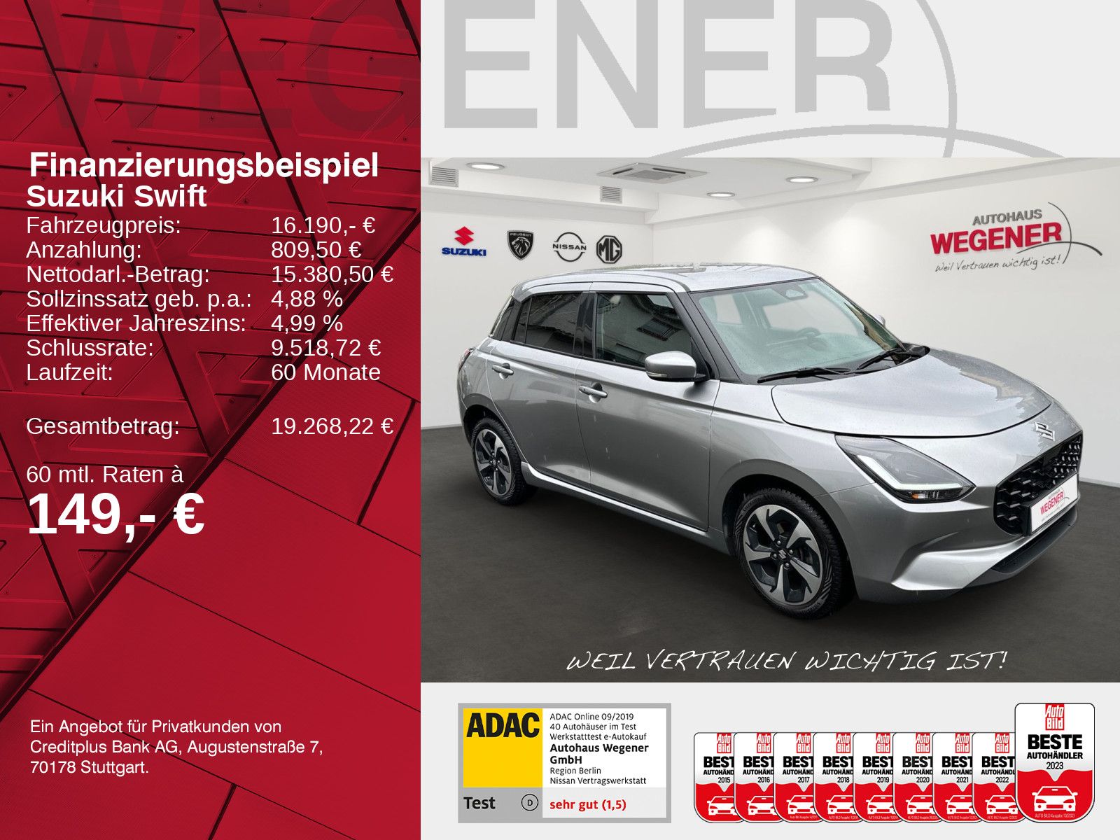 SUZUKI SWIFT COMFORT+ HYBRID 1.2 MT CAM NAVI SHZ