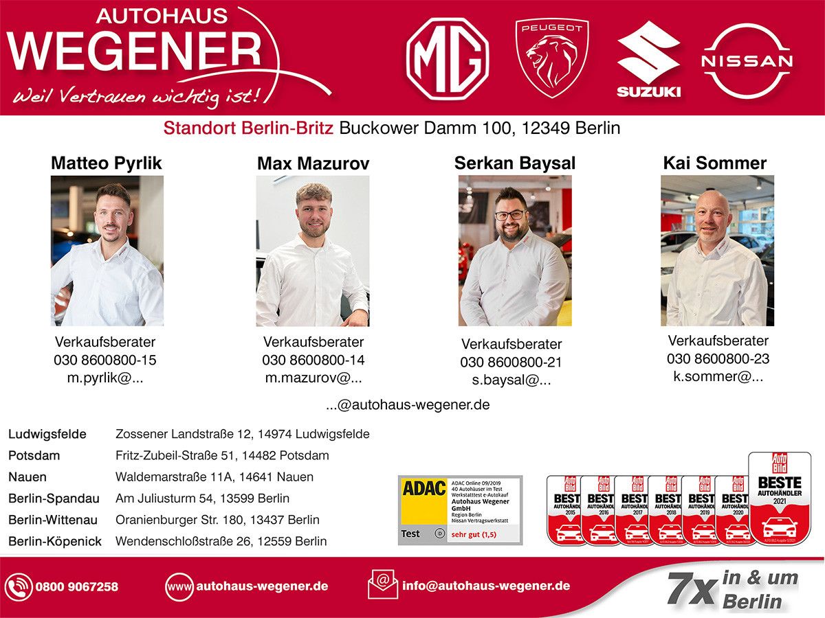 MG MGS5 EV Luxury Long Range/ WÄPU/ SHZ/ LHZ/ LED