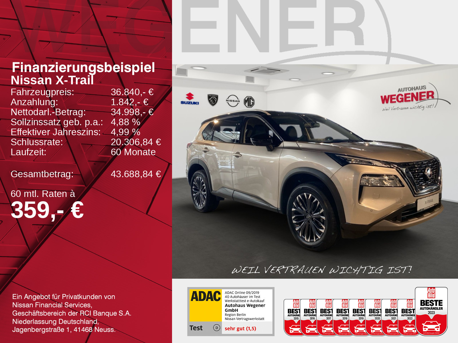 Nissan X-Trail N-Connecta 1.5 AT 360CAM NAVI CarPlay