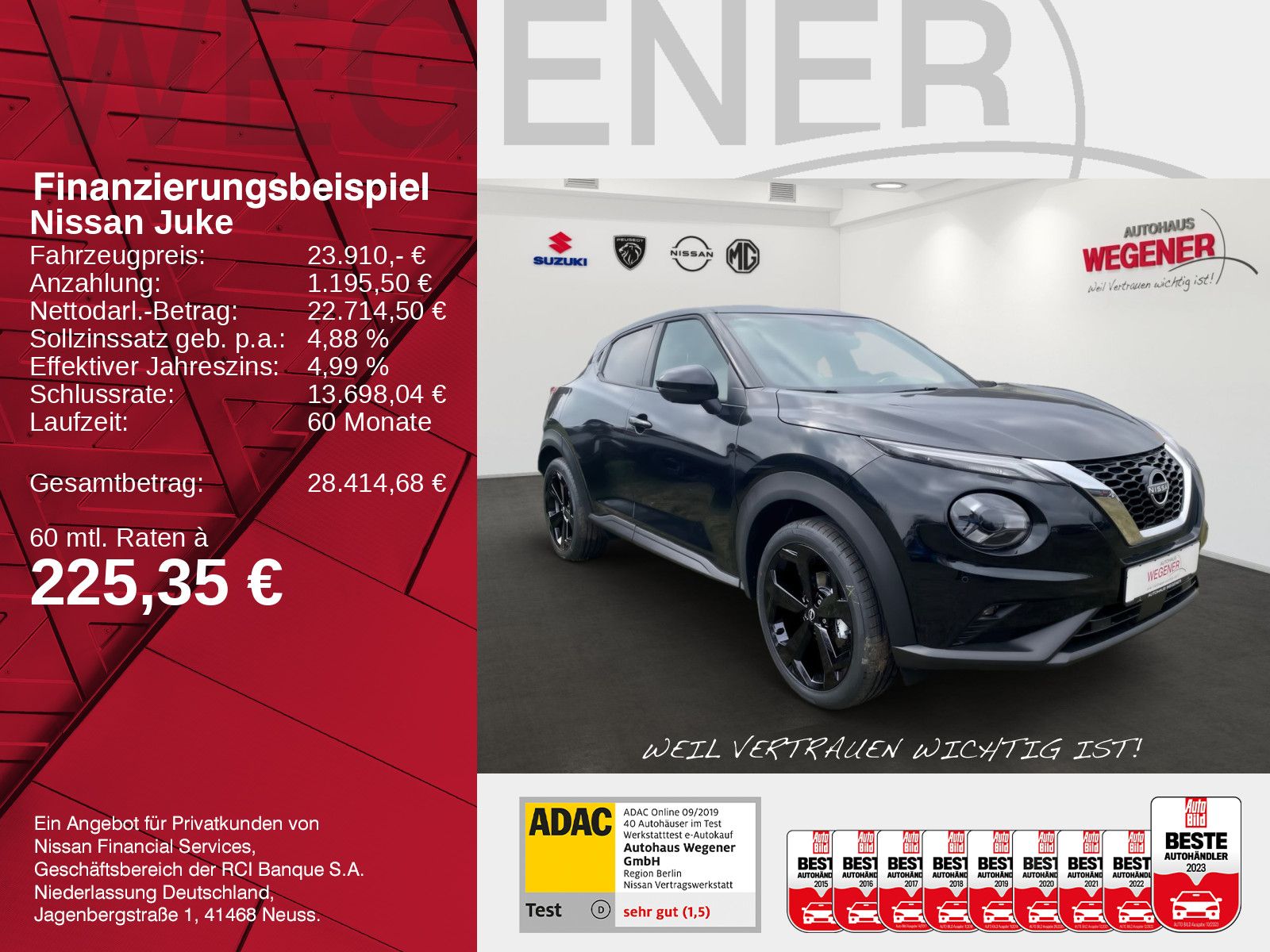 NISSAN JUKE TEKNA 114 PS 6MT LED BOSE SHZ LHZ 360°KAM