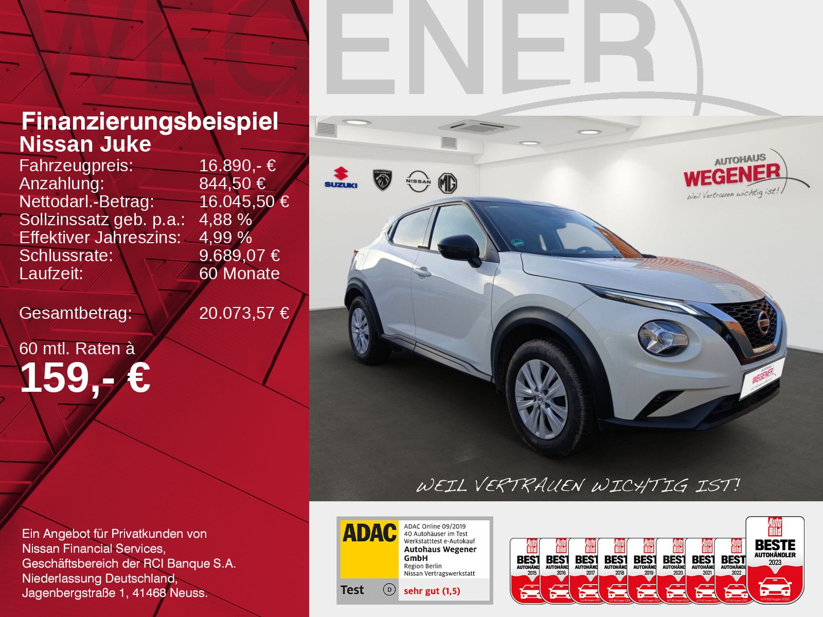 NISSAN JUKE 1.0 DIG-T 114 PS 7DCT Enigma, AHK, WKR
