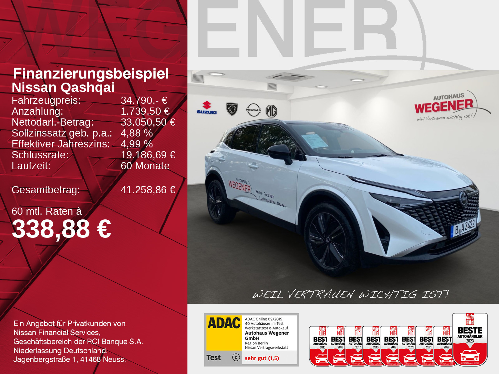 Nissan QASHQAI TEKNA AT MHEV 2 Farben
