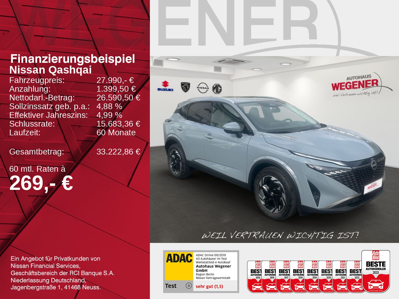 NISSAN Qashqai 1.3 DIG-T N-Connecta HeadUp*Navi*360°CAM