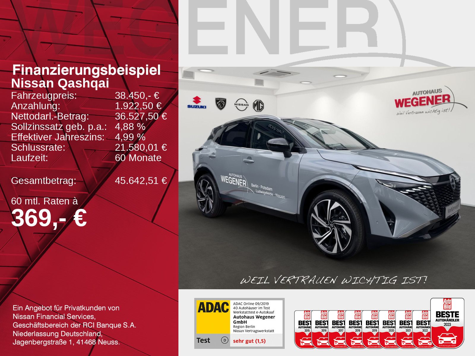 NISSAN QASHQAI TEKNA+ 1.5 e-POWER PANO WINTER MASSAGE