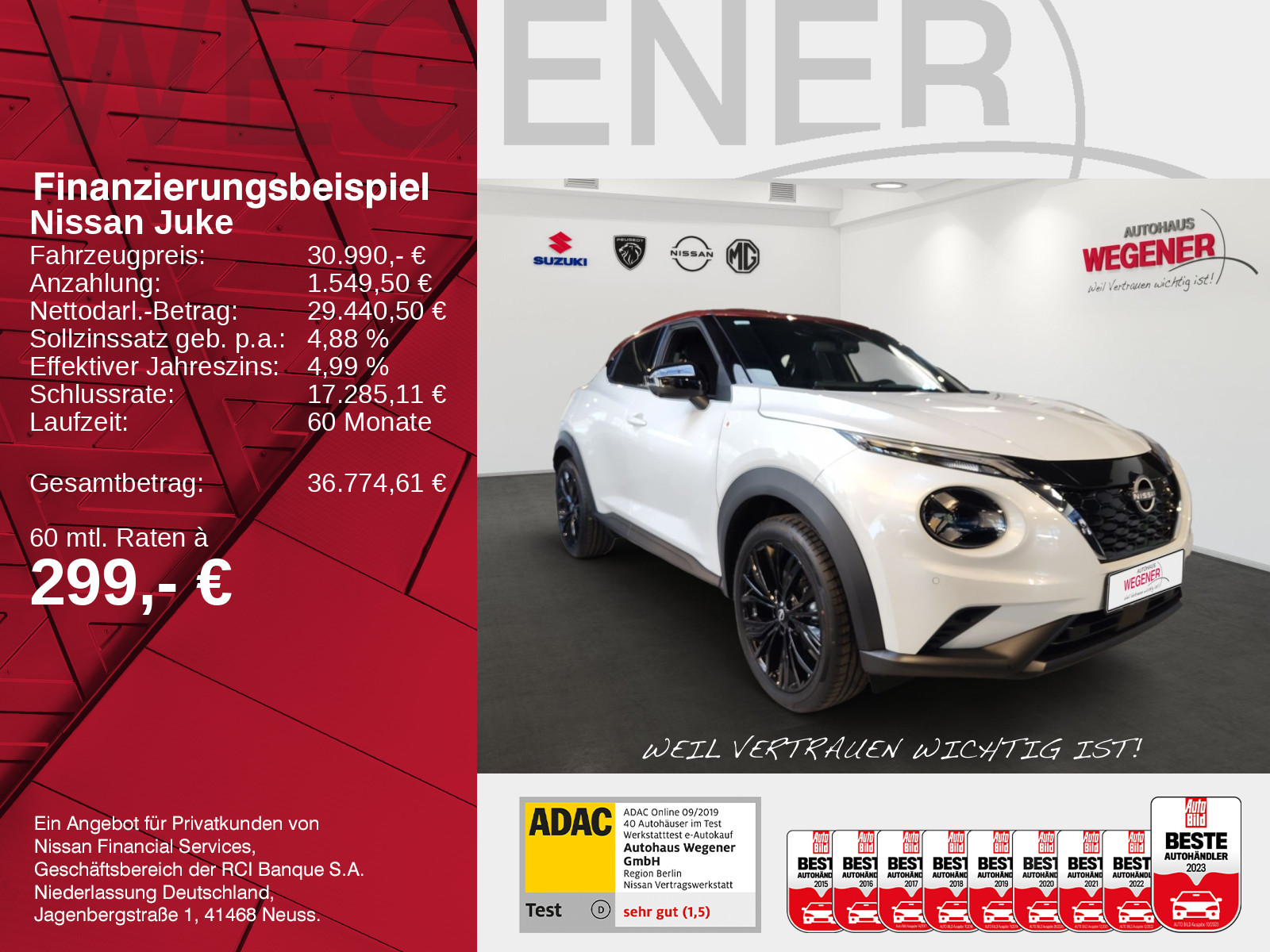 Nissan JUKE 1.6 HYBRID 143 PS 4AMT
