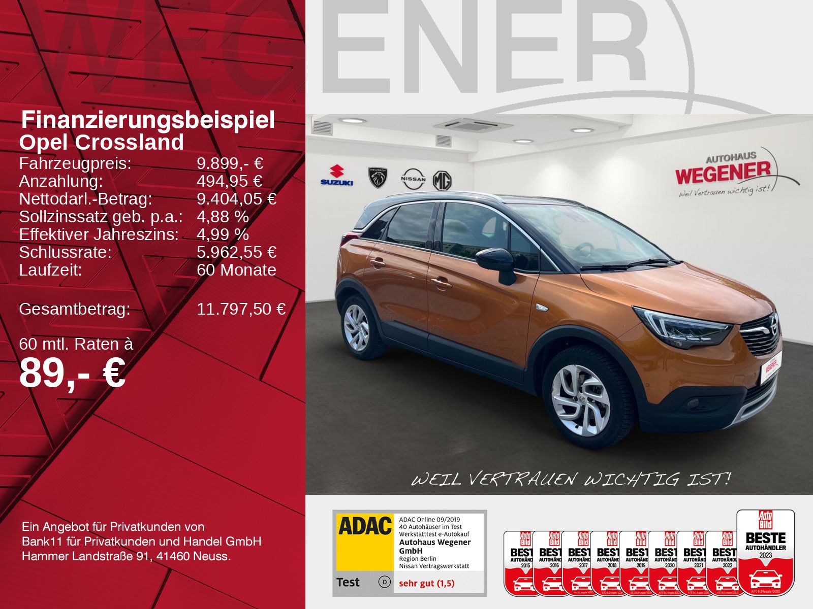 OPEL Crossland 1.2 Turbo HeadUp*CAM*Sitzhzg.