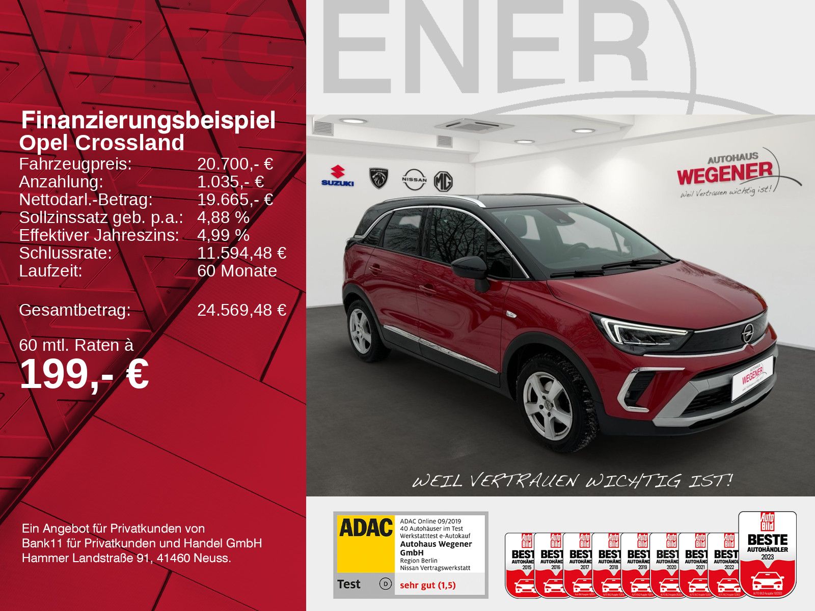 OPEL Crossland Ultimate 1.2AT Navi*CAM*SHZ*HEAD-UP