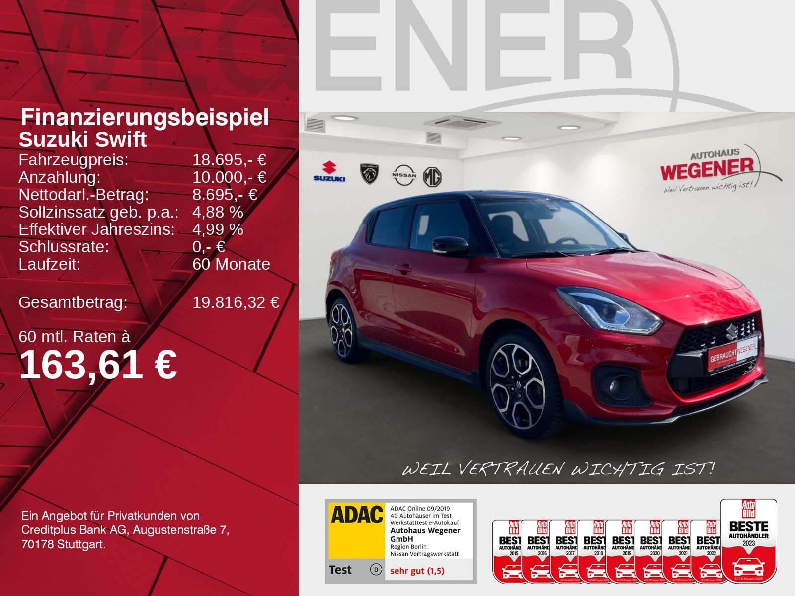 SUZUKI Swift 1.4 SPORT HYBRID SHZ*NAVI*PDC*CAM*KEYLESS