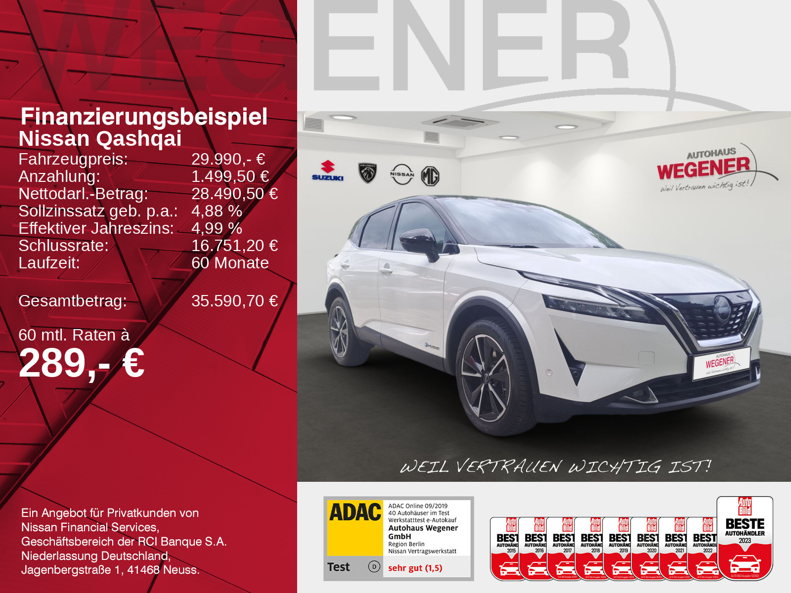 Nissan Qashqai 1.5 VC-T e-POWER Tekna HeadUp*360CAM