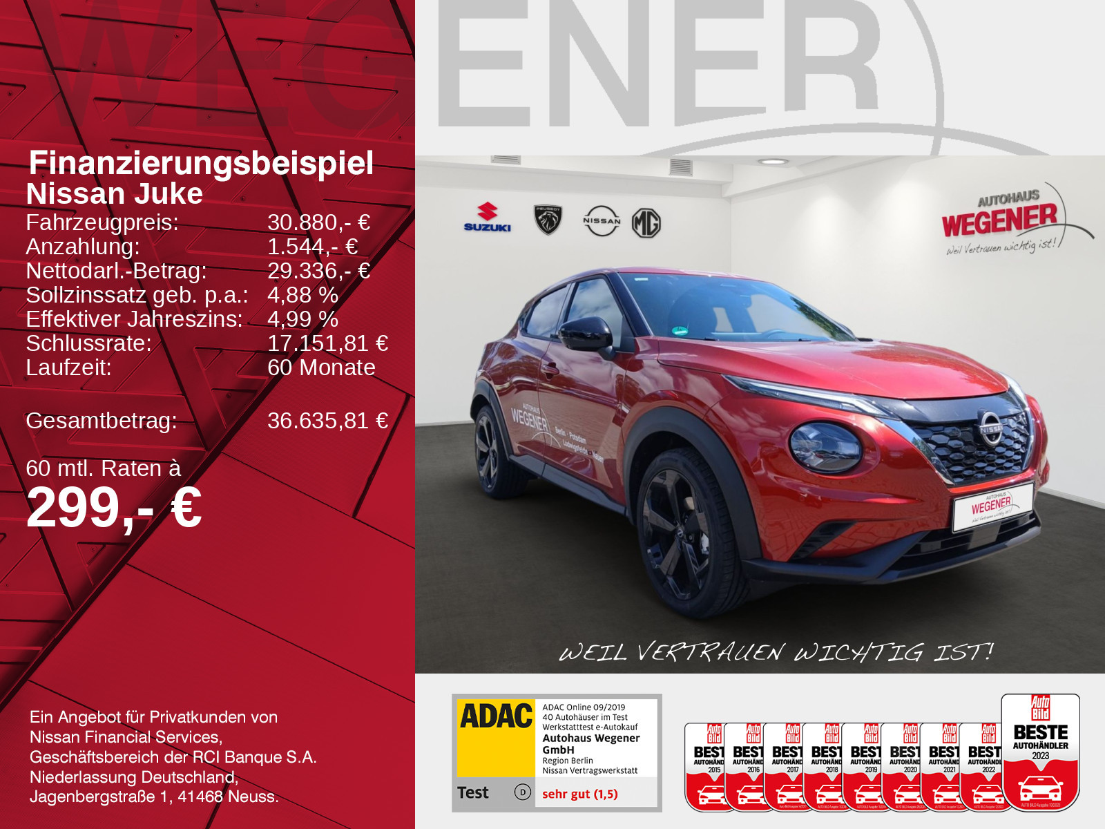 Nissan JUKE 1.6 HYBRID 143 PS 4AMT