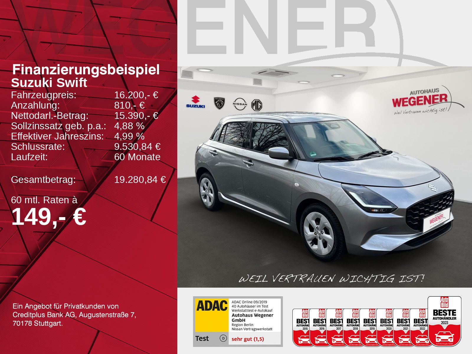 SUZUKI Swift Comfort Hybrid 1.2 MT LED NAVI KAMERA SHZ