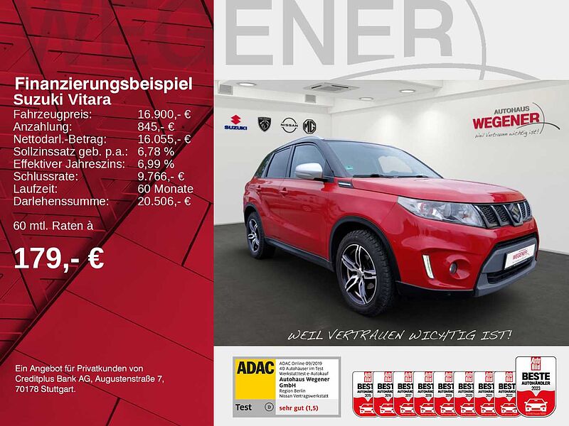 Suzuki VITARA S T 1.4 LED Navi Kamera Anhängerkupplung Sport